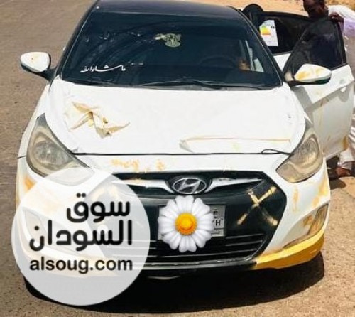 *الفلاح لتسويق السيارات*-*للبيع في عطبرة*--اكسنت مضلع-موديل 2012-اتوما - صورة رقم 3