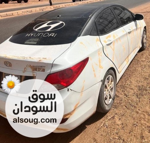 *الفلاح لتسويق السيارات*-*للبيع في عطبرة*--اكسنت مضلع-موديل 2012-اتوما - صورة رقم 2