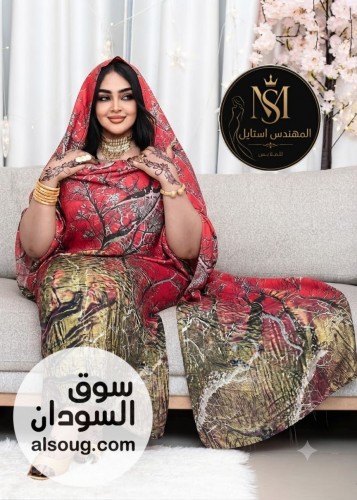 تياب لامي مشجر خامات اصلية والوان جزابة - صورة رقم 4
