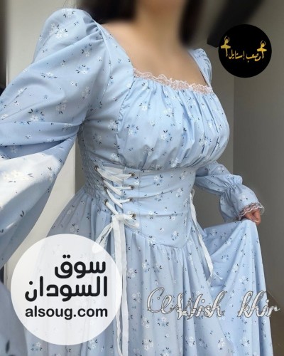 الرهابه فستان في قمه الجمال الخامه قوتش قطن 
