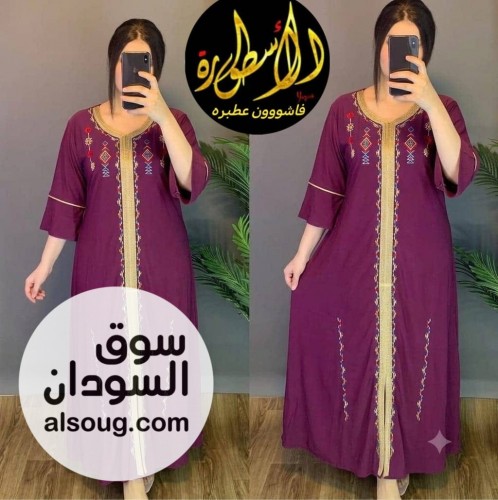  الجديد خامه وفخامه هزاز مطرز سعودي طويل - Image # 2