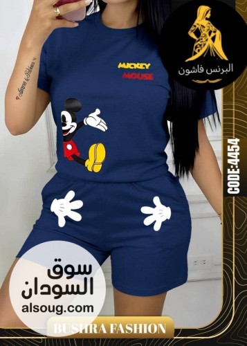  جديد ال Home wear لانجري خامه قطن فري سايز  - Image # 8