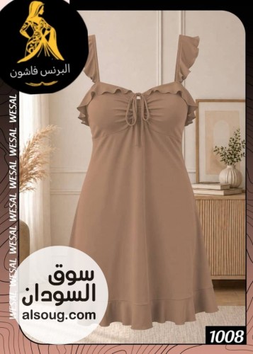  جديد ال Home wear لانجري خامه قطن فري سايز  - Image # 13