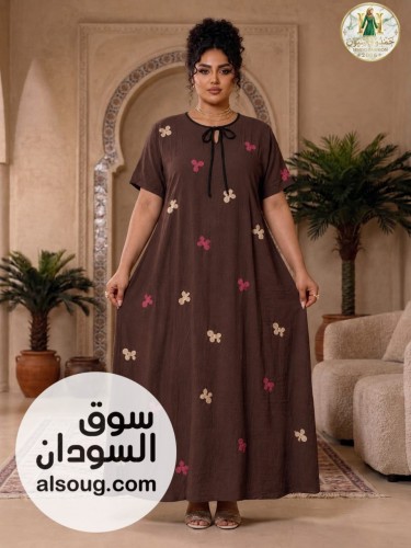 الجديد --️ فستان و مخور -خامة كريب فاخر كم طويل و تلت ارب - صورة رقم 10