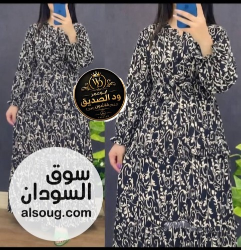الجديد --️ فستان و مخور -خامة كريب فاخر كم طويل و تلت ارب - صورة رقم 8