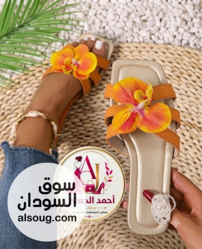 شباشب فلااااااات مقاسات من ✅