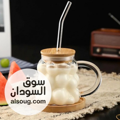 كباية آيس كوفي زجاج - صورة رقم 5