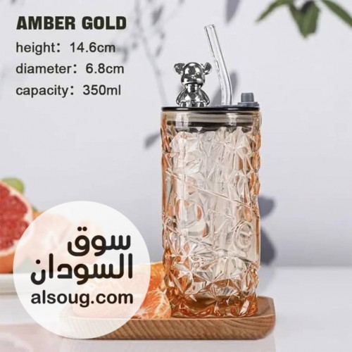 كباية آيس كوفي زجاج - صورة رقم 12