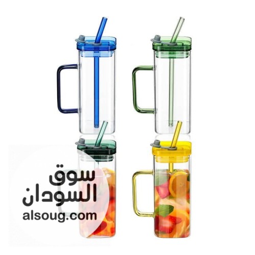كباية آيس كوفي زجاج - صورة رقم 9