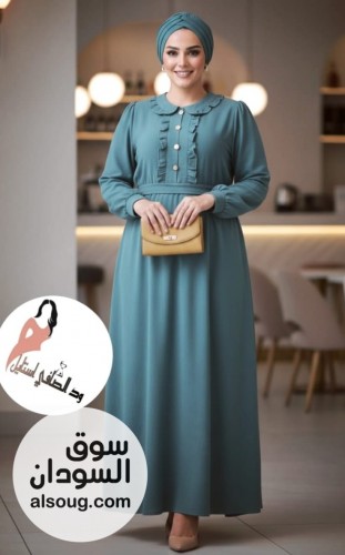 الجديد شديد فستان درعه اتوفر من جديد  - صورة رقم 3