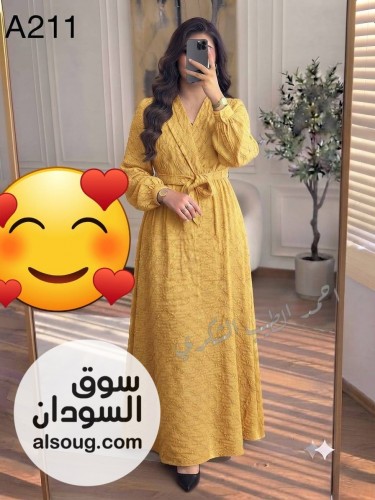 عرض تخفيض لمدة 24 ساعة-الجديد شديد متوفر الان فستان سعودي --خامه ب - صورة رقم 4