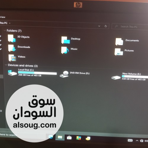 كمبيوتر hp كامل رام 8 هاردسكين 500 / 500 - صورة رقم 2