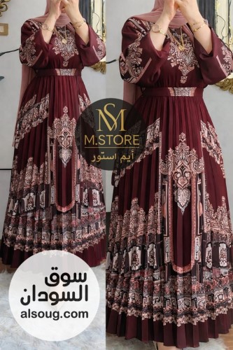 أسم موديل : فستان 
 الوصف *:* فستان +حزام 
الخامة *:* رويال