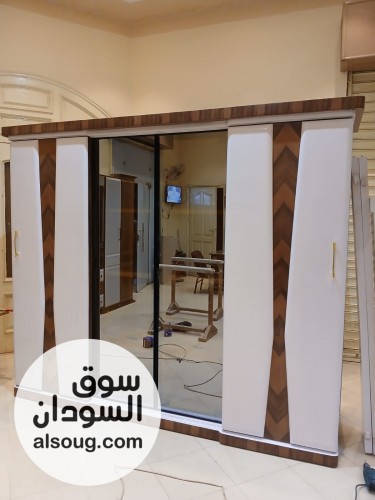 غرفة نوم خشب زان أحمر مستورده جاهزة للاستلام الفوري