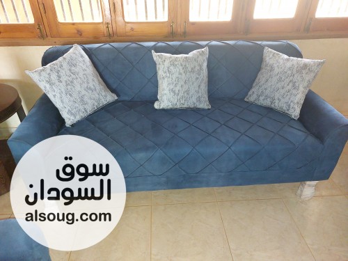 طقم جلوس كنبتين وكرسيين - صورة رقم 5