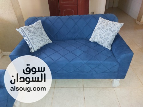 طقم جلوس كنبتين وكرسيين - صورة رقم 4