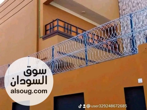 سلك شائك وامواس تسوير المنازل والمزارع والشركات - صورة رقم 2