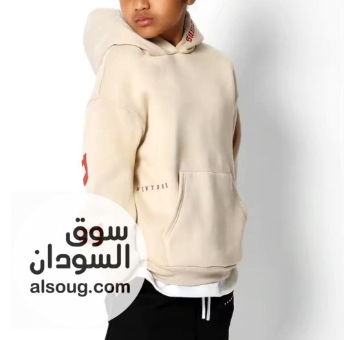 بلوفر هودي دبل فيس تقيل - صورة رقم 4