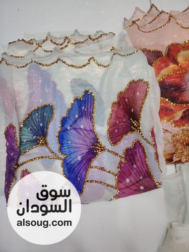 ثياب حرير سلك مشغول - صورة رقم 9