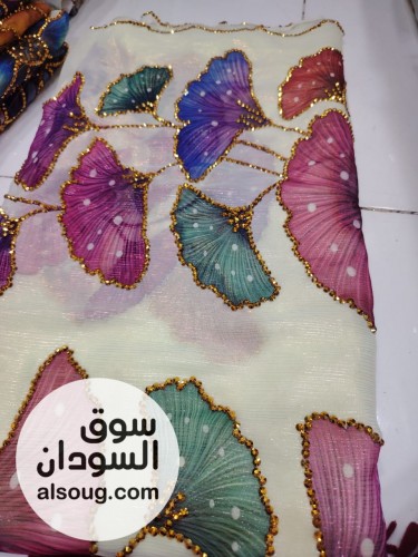 ثياب حرير سلك مشغول - صورة رقم 11