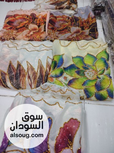 ثياب حرير سلك مشغول - صورة رقم 8