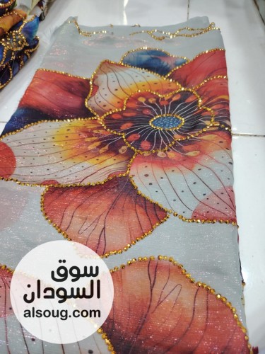 ثياب حرير سلك مشغول - صورة رقم 12