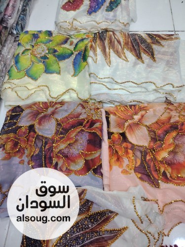 ثياب حرير سلك مشغول - صورة رقم 4