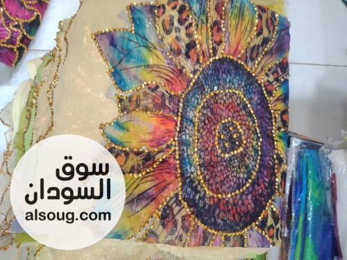 ثياب حرير سلك مشغول - صورة رقم 13