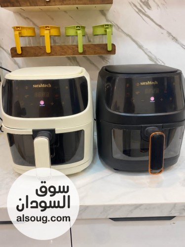 قلاية هوائية SARahtech سعة 8 لتر 
✨ كبيرة.. قوية.. وصحية!
 سعة