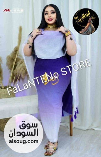  ثياب فرد كتان ربط عريض - صورة رقم 6