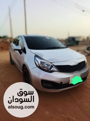 للبيع في امدرمان كيا ريو موديل 2014  اتوماتك