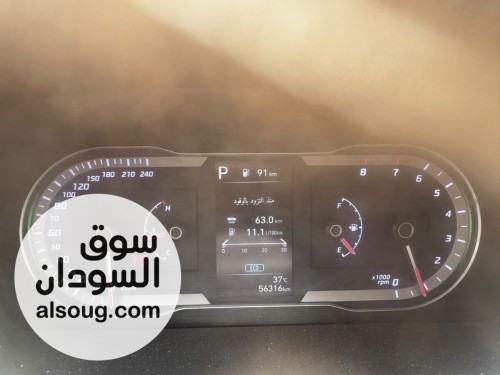 للبيع في مدني توسان 2022 خليجية شهادة وارد بحالة الشركة - صورة رقم 5