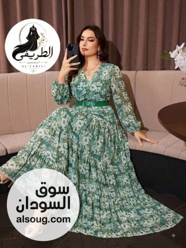فستان نمري فخم رويال سعودي  - صورة رقم 6