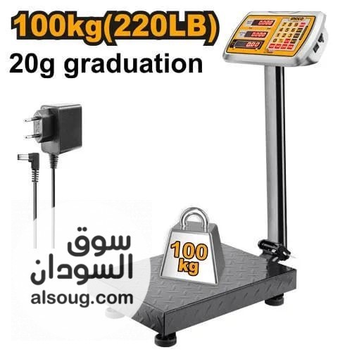 ميزان منصه الكتروني رقمي ماركة انكو 
