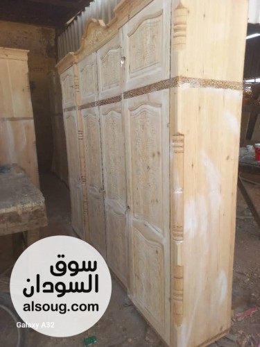 دولاب اربعه ضلف جامبو سادة موسكو اصلي درجة اولي