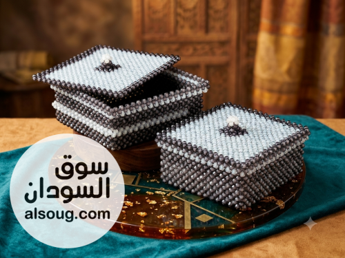 افخم شيالات وڤاظات من الخرز الكريستال انيقة وتحفة - صورة رقم 3