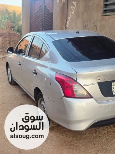 نيسان صني 2015 ممشى حقيقي 135 تكييف شغال لساتك جديدة - صورة رقم 2