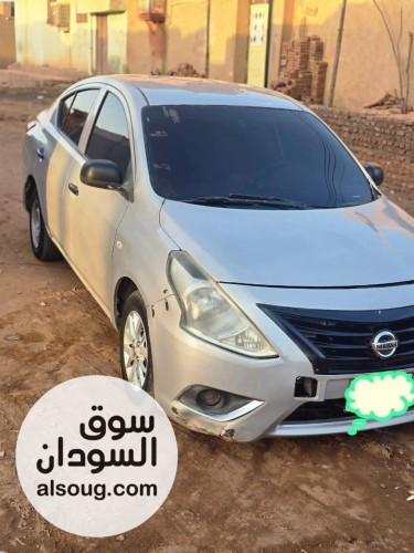 نيسان صني 2015 ممشى حقيقي 135 تكييف شغال لساتك جديدة