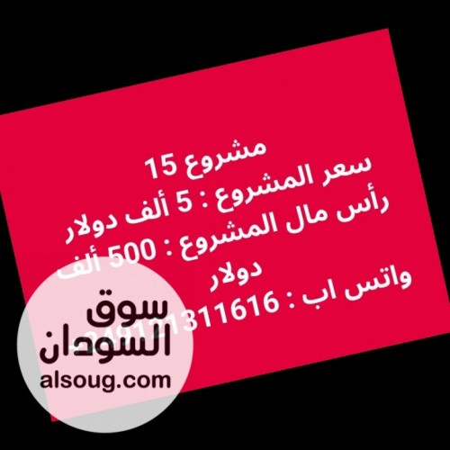 مشروع تجاري للبيع رقم 15