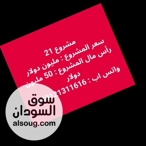 مشروع تجاري للبيع رقم 21