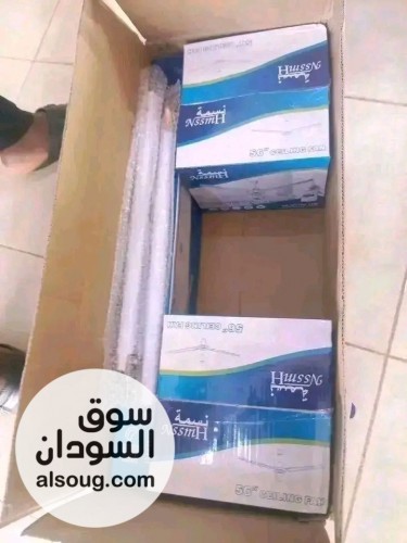 مراوح سقف نسمة مواصفات سعودية قلب كبير اصلية مية في المية السعر 160 - صورة رقم 1