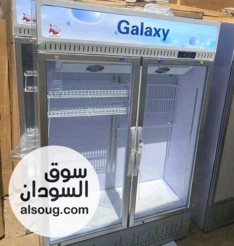 تلاجات عرض Galaxy  بابين زجاج