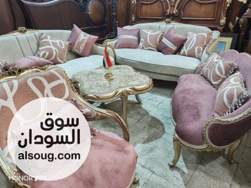 أطقم جلوس فاخرة خشب زان وارد مصر  - صورة رقم 2
