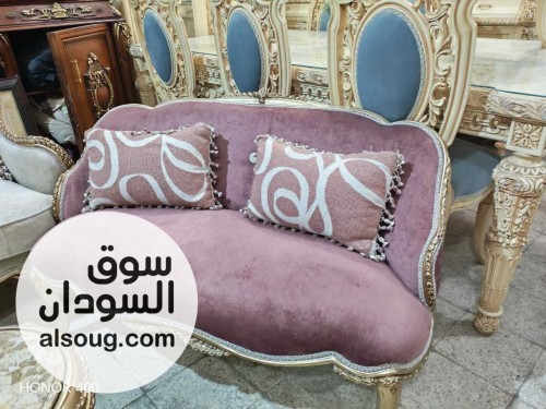 أطقم جلوس فاخرة خشب زان وارد مصر 