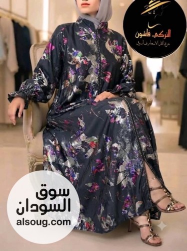 الجديد والحصري --*عبايه +طرحه*-*الخامه تيك توك مخلوط*--*مووهه توميهه - صورة رقم 10