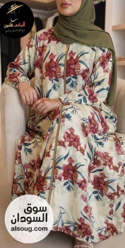 الجديد والحصري --*عبايه +طرحه*-*الخامه تيك توك مخلوط*--*مووهه توميهه - صورة رقم 3