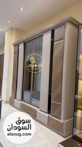 غرفة نوم مستوردة خشب زان احمر دمياطي