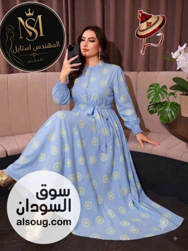  فستان سعودي خامة قوتشي مبطن - Image # 4