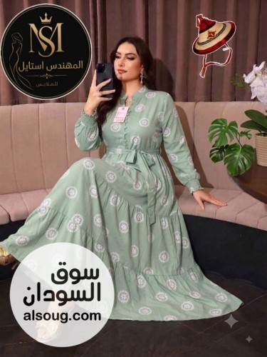  فستان سعودي خامة قوتشي مبطن - Image # 2