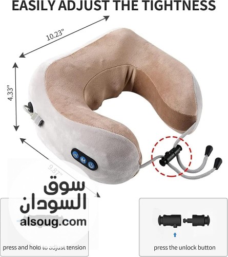 وسادة _تدليك_ الرقبة - صورة رقم 2